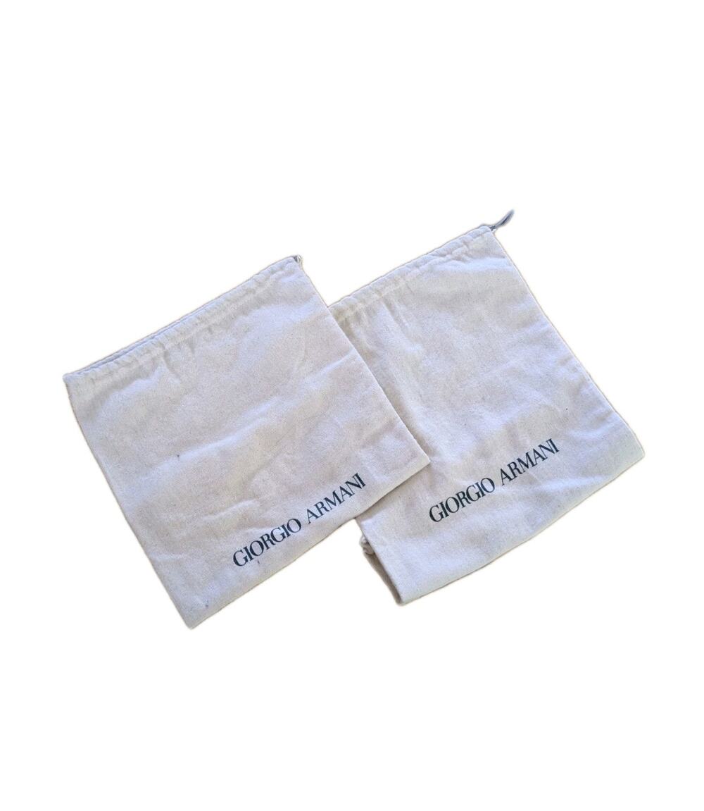 Giorgio Armani Drawstring Dust Cover Bag Ivory 10x14 Protection Purse Shoes Lot